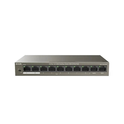 Tenda TEF1110P-8-63W мрежов комутатор Unmanaged Fast