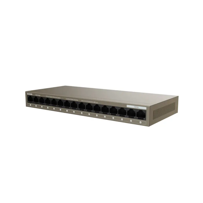 Tenda TEG1016M мрежов комутатор Неуправляван Gigabit