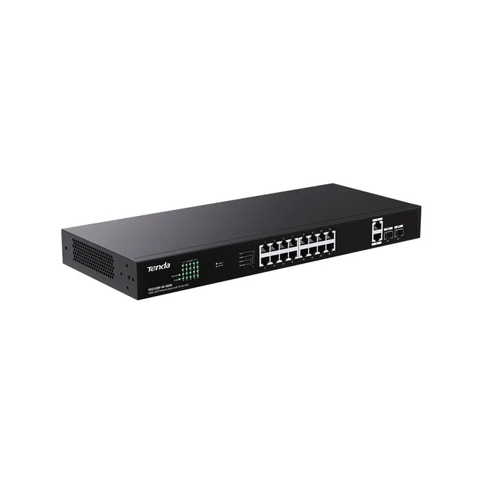 Tenda TEG1120P-16-150W мрежов комутатор Неуправляван