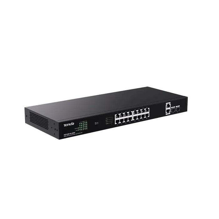 Tenda TEG1120P-16-250W мрежов комутатор Неуправляван
