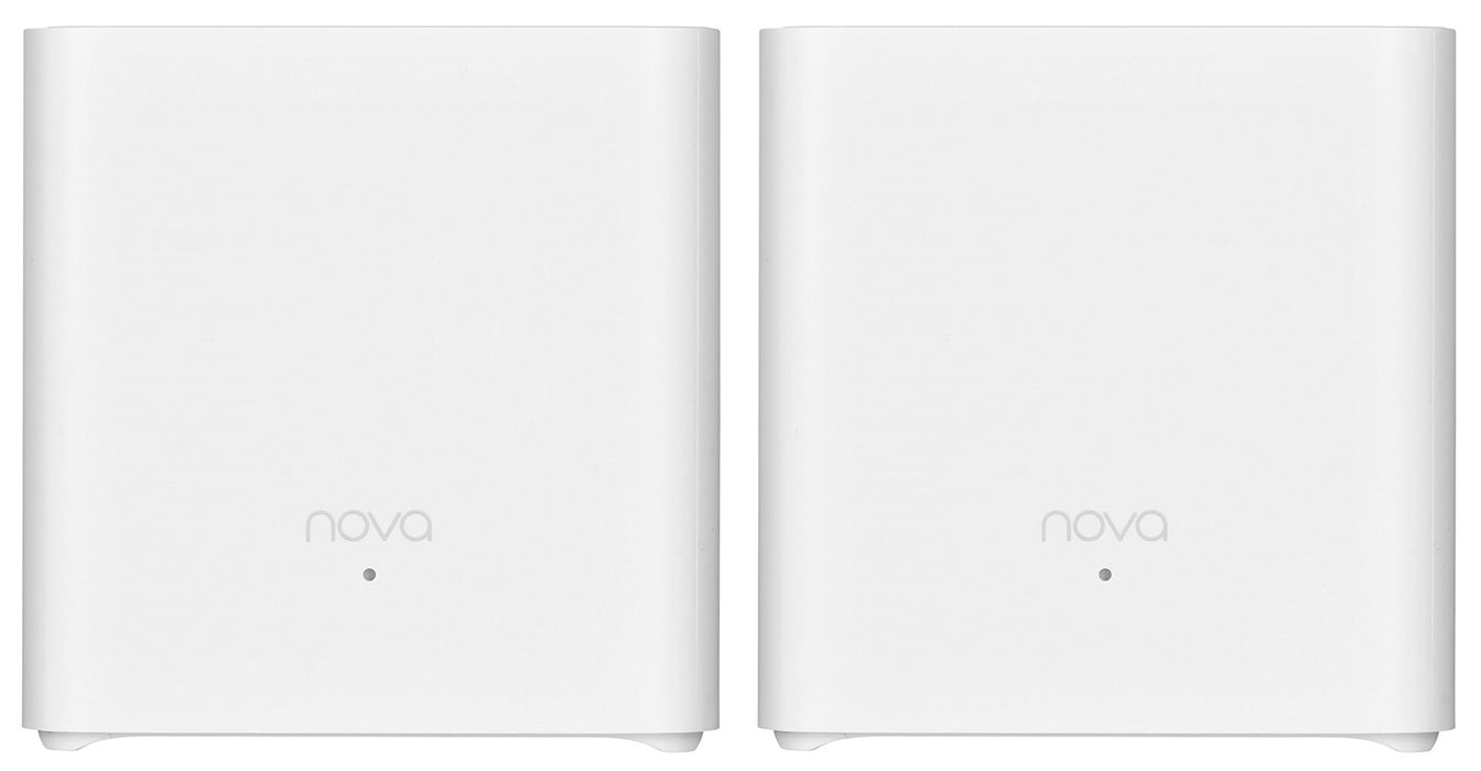 Tenda MX3 (2-PACK) mesh wi-fi система Двубандова (2.4 GHz / 5 GHz) Wi-Fi 6 (802.11ax) Бяла 1 Вътрешна