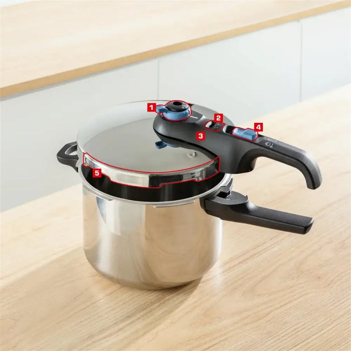 Тенджера Tefal P2584301 6 L / 4 L