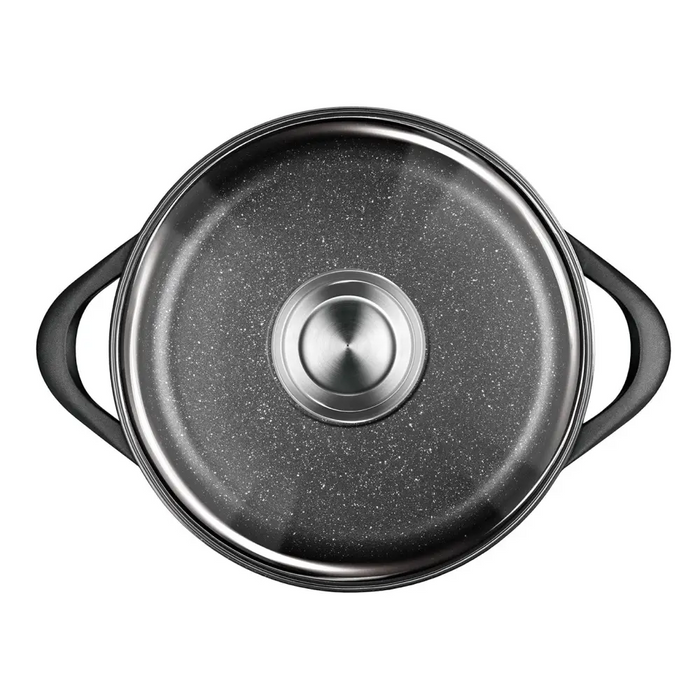 Тенджера за супа Smile MGK-17 Черен алуминий