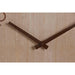 Стенен часовник Home ESPRIT Естествен PVC 40 x 4 x 40 cm (2