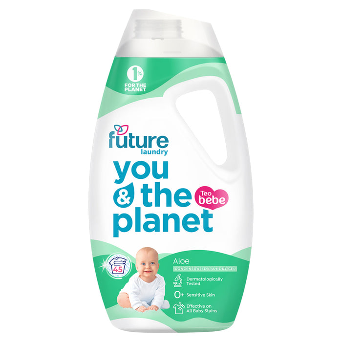 ГЕЛ ЗА ПРАНЕ 1.8 L 45 ПРАНЕТА ALOE FUTURE TEO BEBE