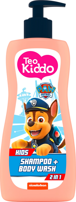 Шампоан и душ гел 2в1 с мотив Paw Patrol, 400 ml