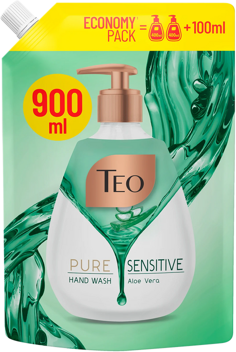 Пълнител за течен сапун Pure Sensitive, 900 ml