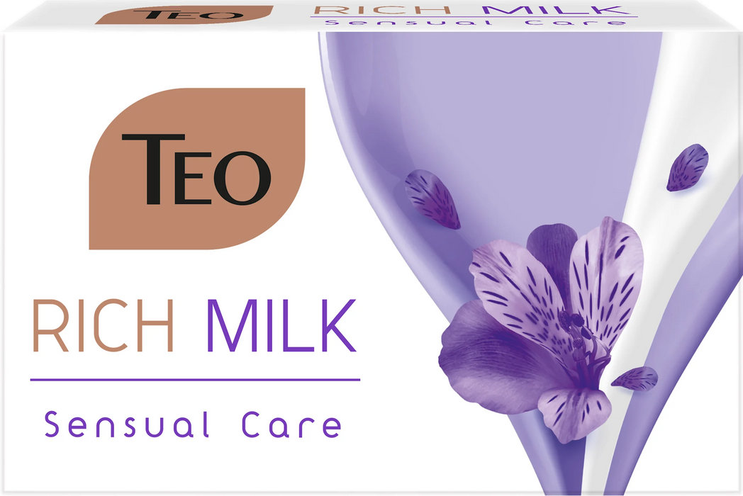 Твърд сапун Rich Milk Sensual Dahlia, 90 g