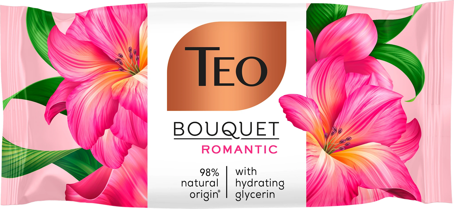 Твърд тоалетен сапун Bouquet Romantic, 70 g
