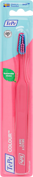 Четка за зъби Colour Select Soft, розова, 1 бр