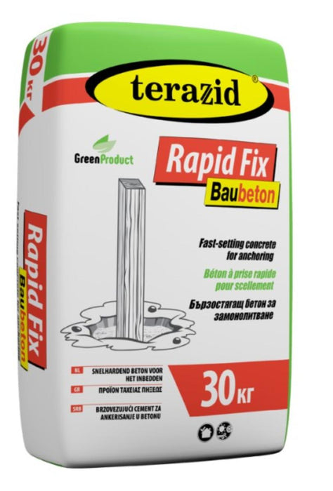 БЪРЗОВТВЪРДЯВАЩ СУХ БЕТОН RAPID FIX 30КГ
