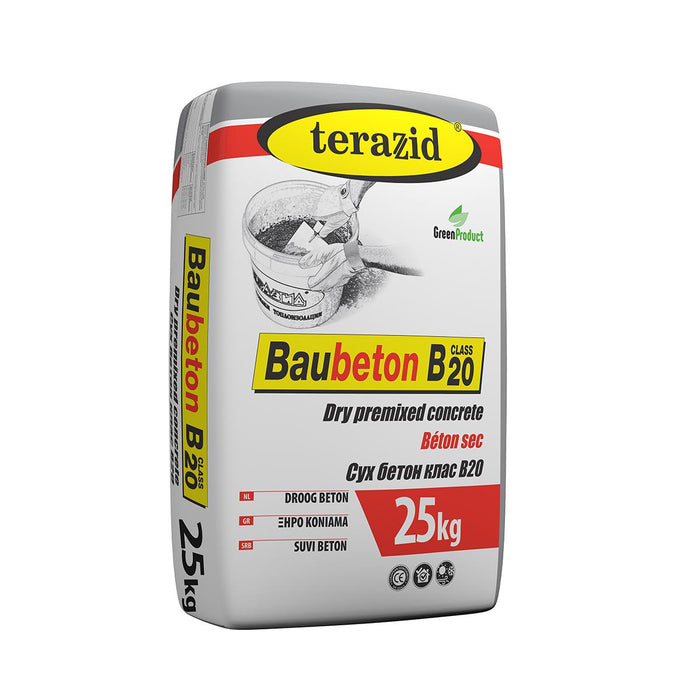 СУХ БЕТОН BAUBETON B20 25 КГ