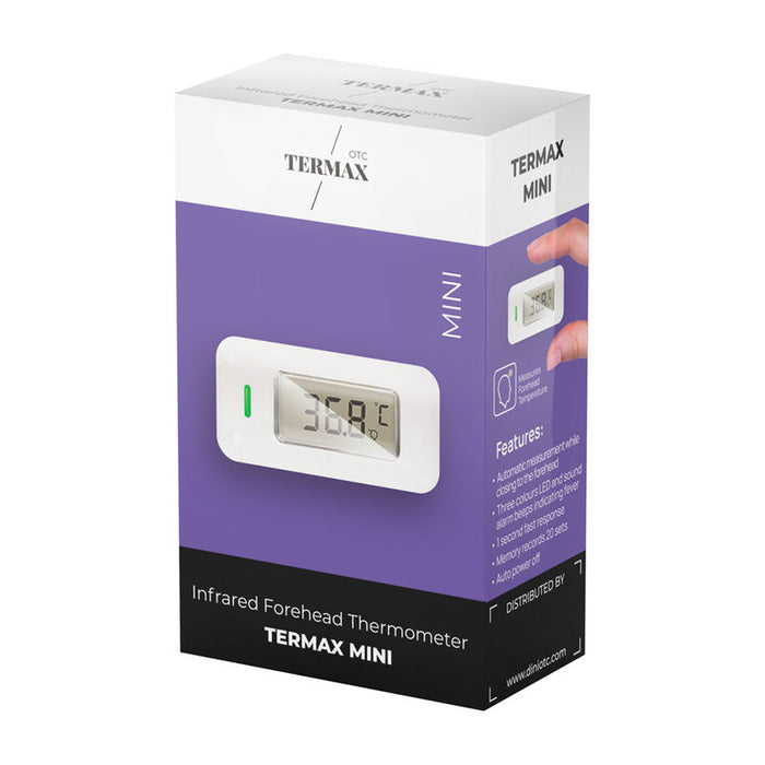 ТЕРМОМЕТЪР TERMAX MINI НАЧИН НА ИЗМЕРВАНЕ ЧЕЛО