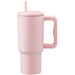 ТЕРМО ЧАША С ДРЪЖКА И СЛАМКА 900ML PINK MAKU