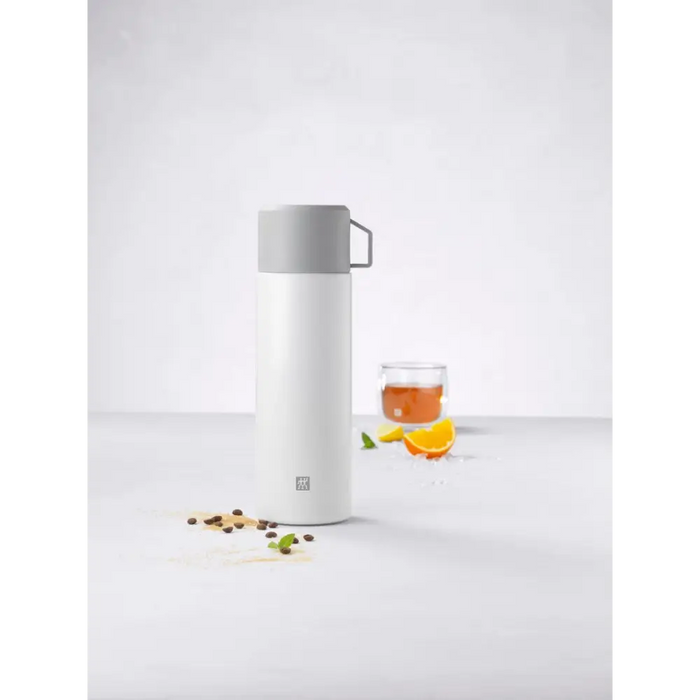 Термо кана с чаша Zwilling Thermo 1 литър бяла