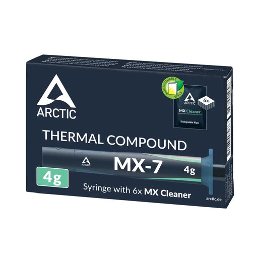 Термо паста ARCTIC MX-7 + МX Cleaner 4g Сив