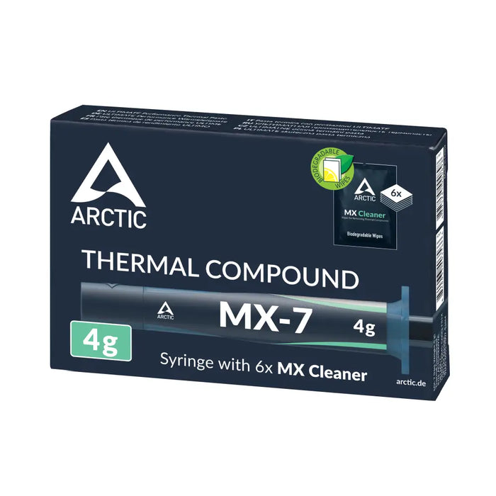 Термо паста ARCTIC MX-7 + МX Cleaner 4g Сив