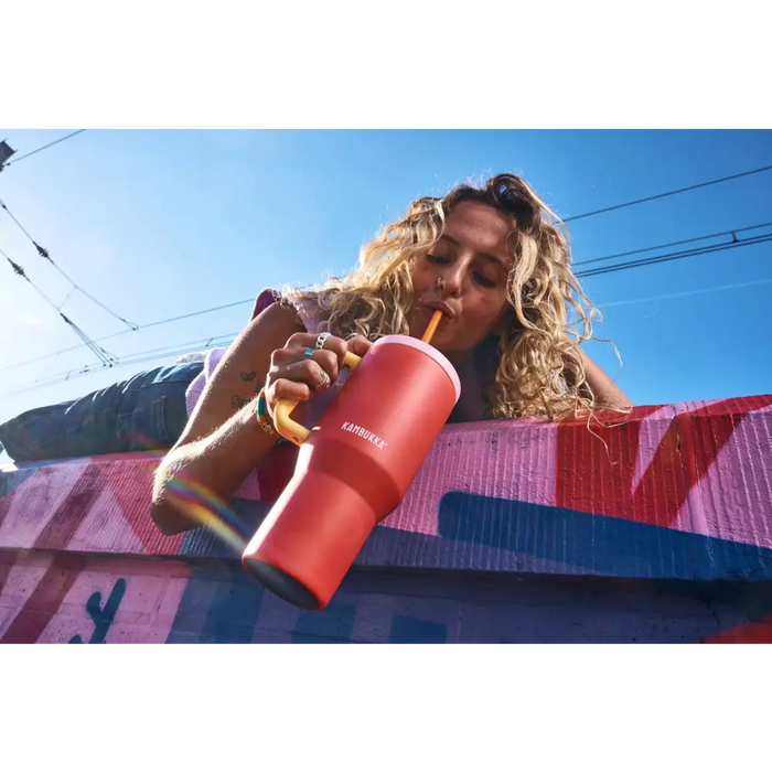 Термочаша с телескопична сламка Kambukka Rio Tumbler 950ml