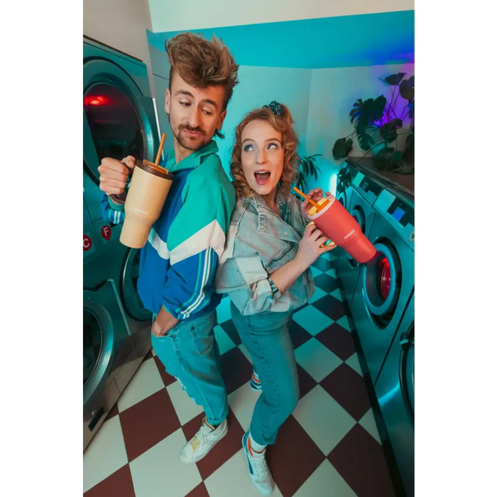 Термочаша с телескопична сламка Kambukka Rio Tumbler 950ml