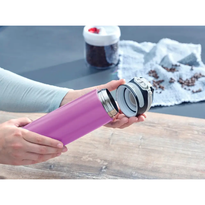 Термо чаша Leifheit Flip 600 мл Лилава