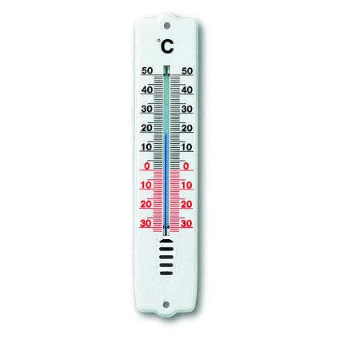 ТЕРМОМЕТЪР (-40..+50°С) ПЛАСМАСА БЯЛ TFA TFA-12.3009