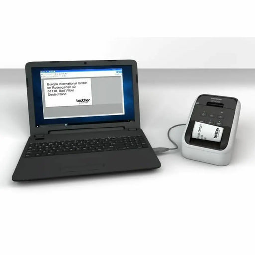 Термопринтер Brother Ql 810W Черен/Бял