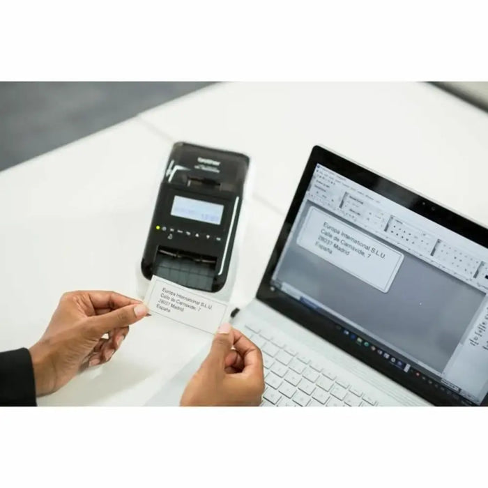 Термопринтер Brother Ql-810W Черен Черен/Бял