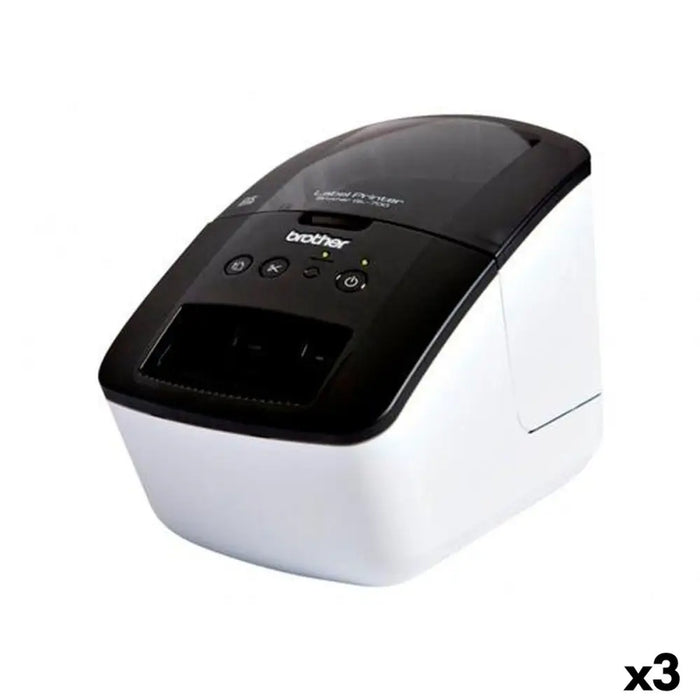 Термопринтер Brother QL700 Черен (3 броя)