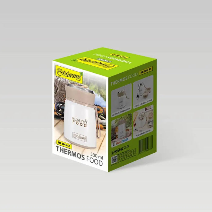 Термос за вечеря Maestro MR-1646-53 530 ml Бял