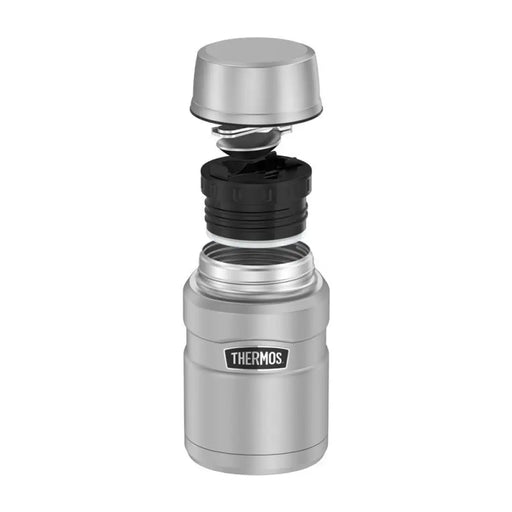 Термос за храна 710 мл със сгъваема лъжица и чаша ТЕРМОС