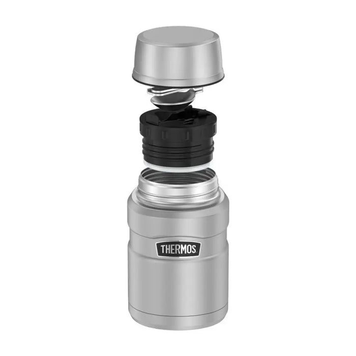 Термос за храна 710 мл със сгъваема лъжица и чаша ТЕРМОС