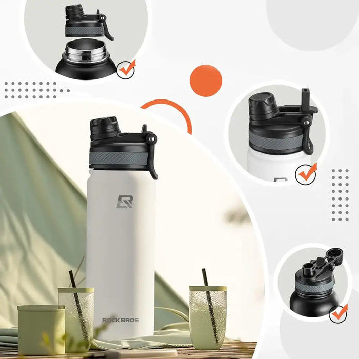 Термо велосипедна бутилка за напитки Rockbros 35210029005