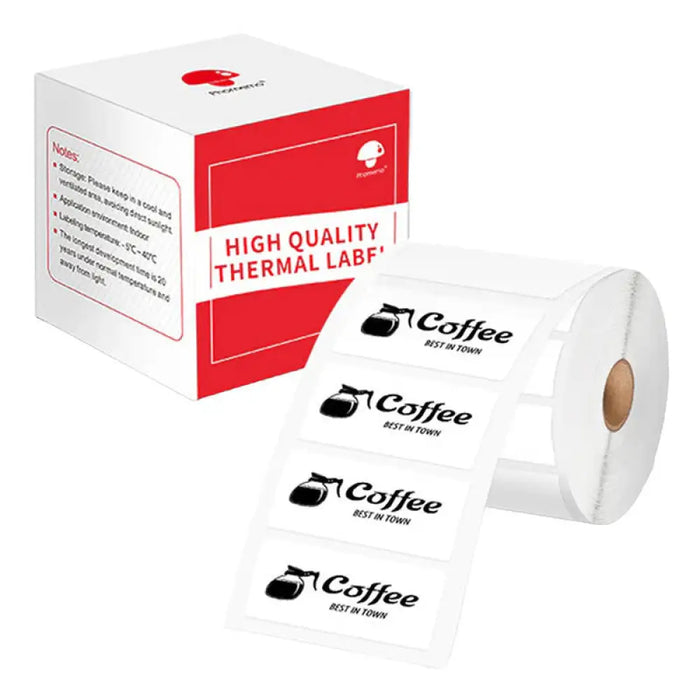 Термоетикетни стикери Phomemo 15x30mm 400бр. бели