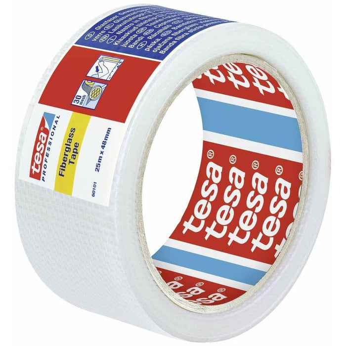 Скоч TESA Фибростъкло 48 mm x 25 m Бял