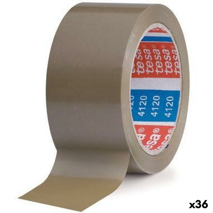 Скоч TESA Кафяв 50 mm x 66 m (36 броя)