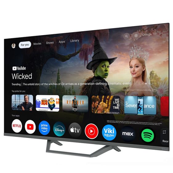Телевизор TESLA Q65E655GUS, 65"(165см), 4K Ultra HD, Google TV