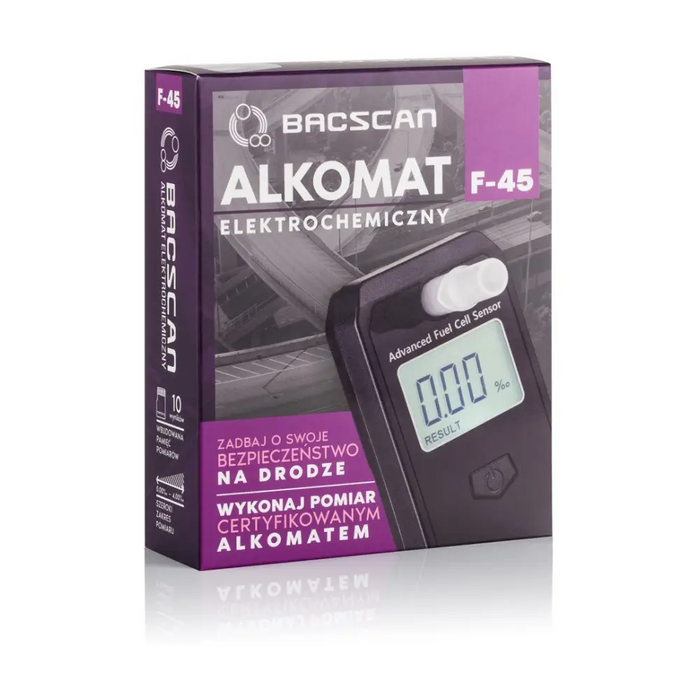 Тестер за алкохол BACscan F-45 - 4% черен