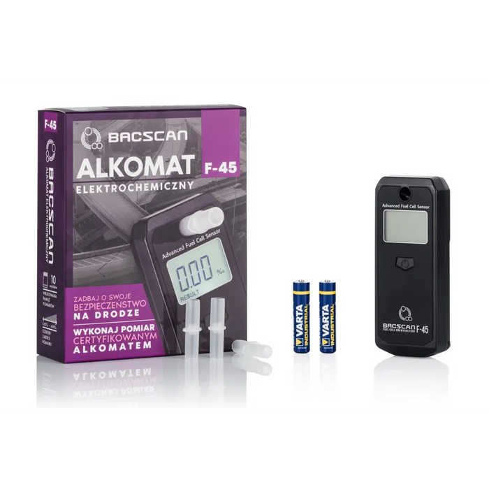 Тестер за алкохол BACscan F-45 - 4% черен