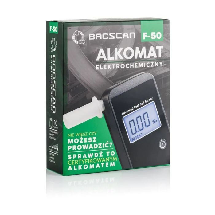 Тестер за алкохол BACscan F-50 - 4% черен