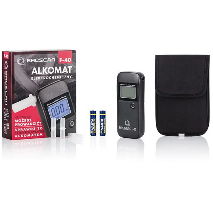 Тестер за алкохол BACscan F-40 - 4% Сив