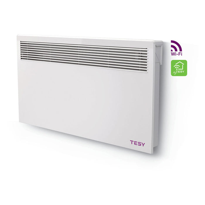 КОНВЕКТОР CN 051 200 EIS TESY CN 051 200 EIS CLOUD W ОТОПЛЯЕМА ПЛОЩ ДО 24.00 m², БЯЛ, WI-FI
