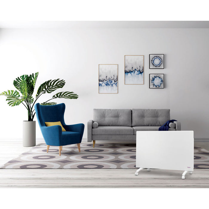 КОНВЕКТОР TESY CN 052 200 EI CLOUD F 2000W ОТОПЛЯЕМА ПЛОЩ ДО 24.00 m², БЯЛ, 2000.0 W