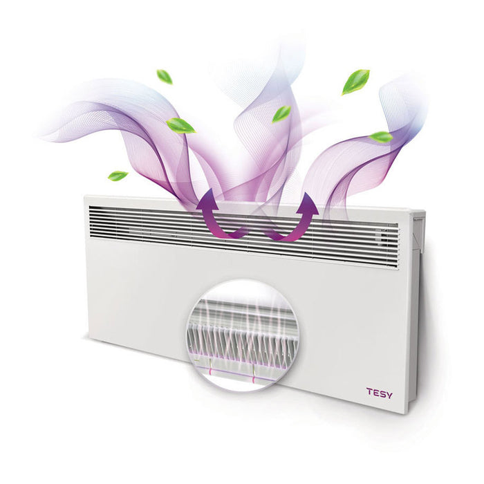 КОНВЕКТОР TESY CN 051 150 EI CLOUD AS W ОТОПЛЯЕМА ПЛОЩ ДО 18.00 m², БЯЛ, WI-FI