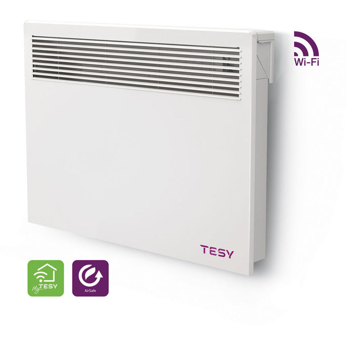 КОНВЕКТОР TESY CN 051 150 EI CLOUD AS W ОТОПЛЯЕМА ПЛОЩ ДО 18.00 m², БЯЛ, WI-FI