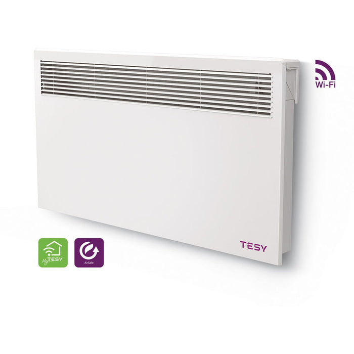 КОНВЕКТОР TESY TESY CN 051 200 EI CLOUD AS W ОТОПЛЯЕМА ПЛОЩ ДО 24.00 m², БЯЛ, WI-FI