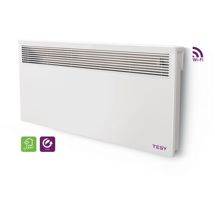 КОНВЕКТОР TESY CN 051 250 EI CLOUD AS W ОТОПЛЯЕМА ПЛОЩ ДО 28.00 m², БЯЛ, WI-FI