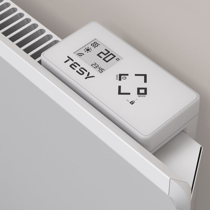 КОНВЕКТОР TESY CN 06 200 EA CLOUD W ОТОПЛЯЕМА ПЛОЩ ДО 19.00 m², БЯЛ, WI-FI