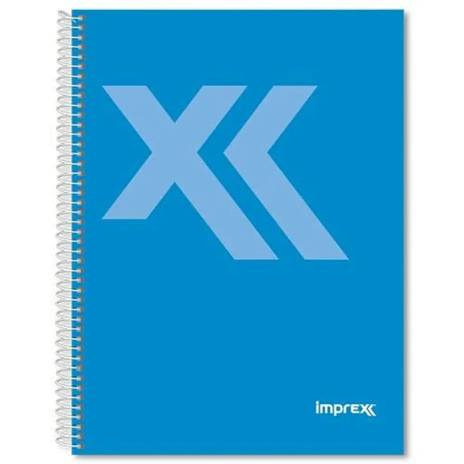 Тетрадка Imprex Син Din A4 80 Листи (4 броя)