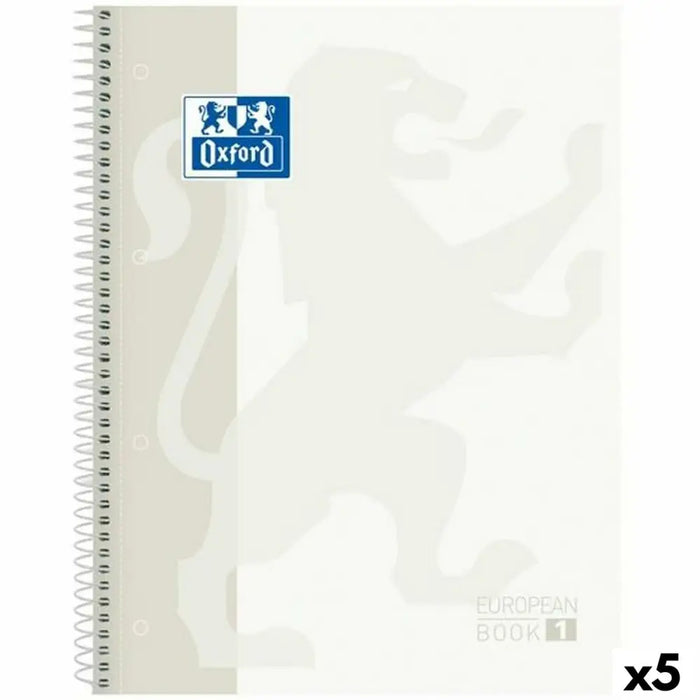 Тетрадка Oxford CLASSIC EUROPEANBOOK Бял A4 80 Листи (5