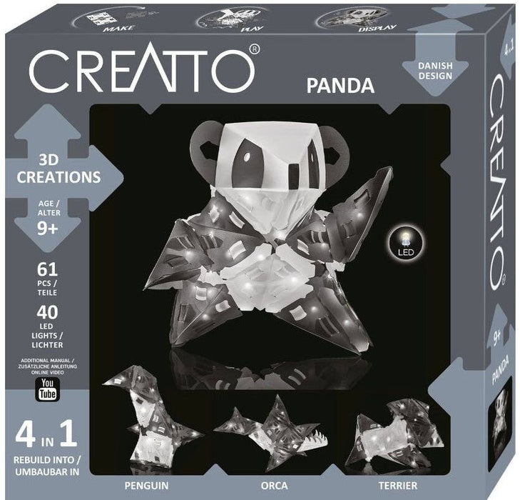 Конструктор Thames & Kosmos Creatto - Панда, 61 части